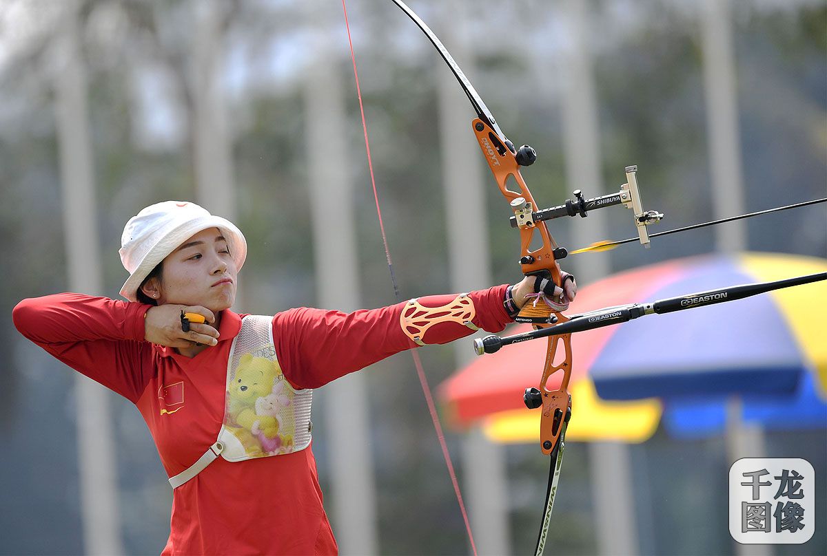 希腊射箭选手以绝佳表现获得金牌